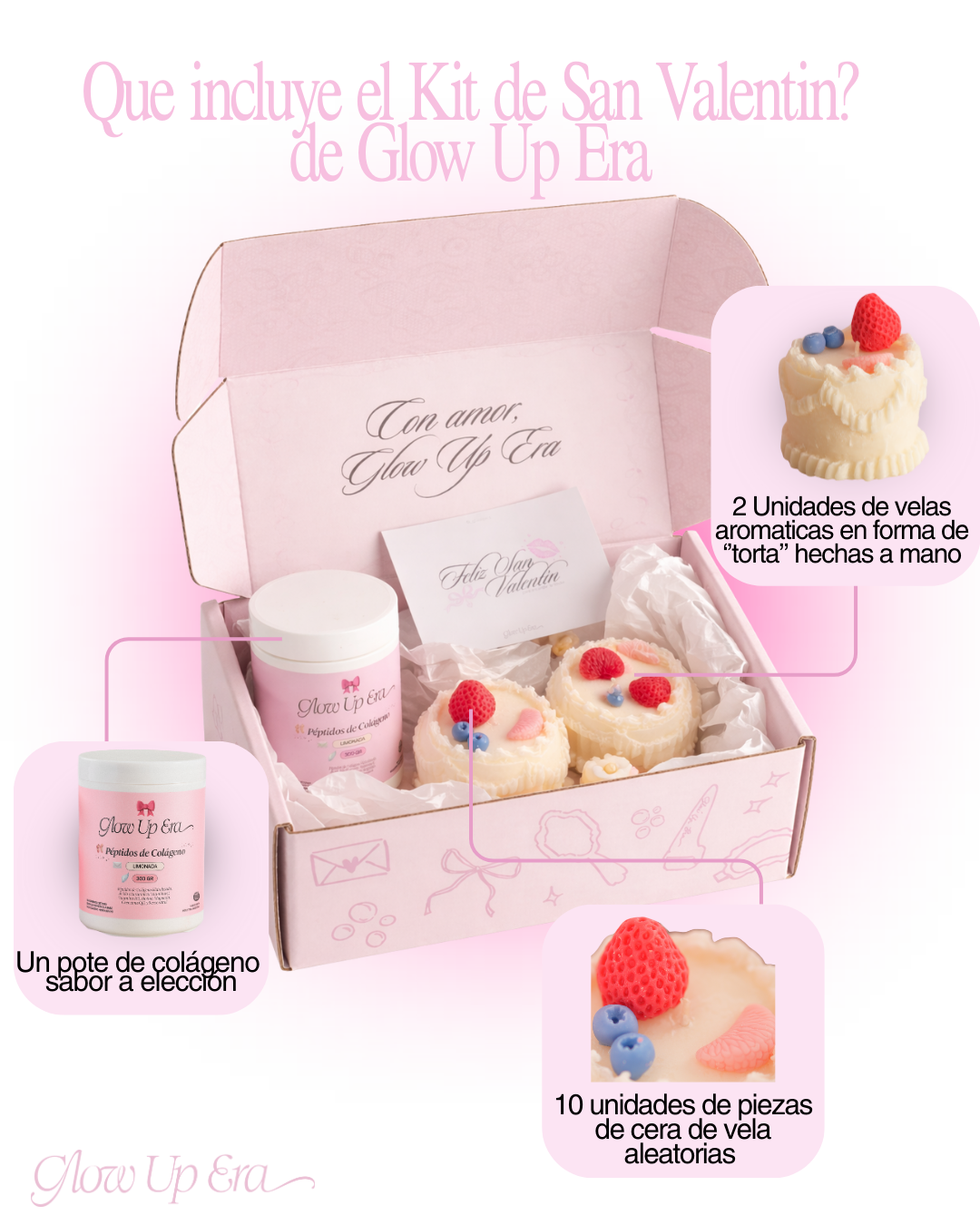 Kit Noche Perfecta San Valentín Glow