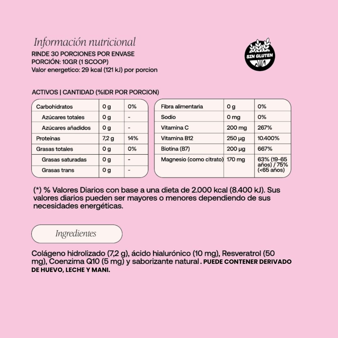 Beauty Water - Péptidos Colageno - Magic Formula